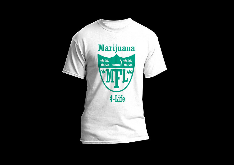 Thumbnail: MFL White tee Unisex (Various color logo)