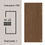 Miniatura: Carbon Brown Cherry Wood Panel 157
