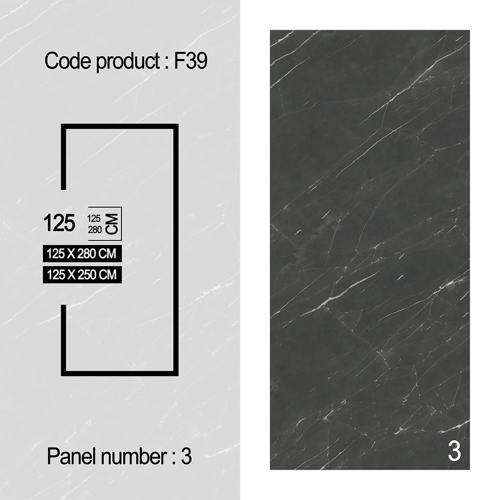 Miniaturbild: Carbon Grigio Collemandina Marble Grey Panel