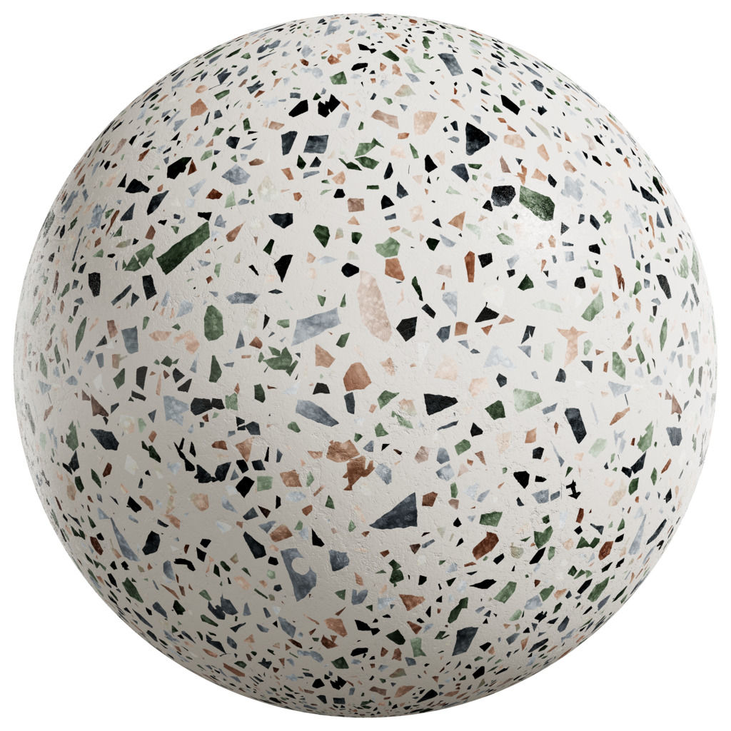 Carbon Terrazzo Warm Neutral Panel 19