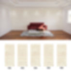 Look travertin crème. Élégant. Moderne. Facile à poser.