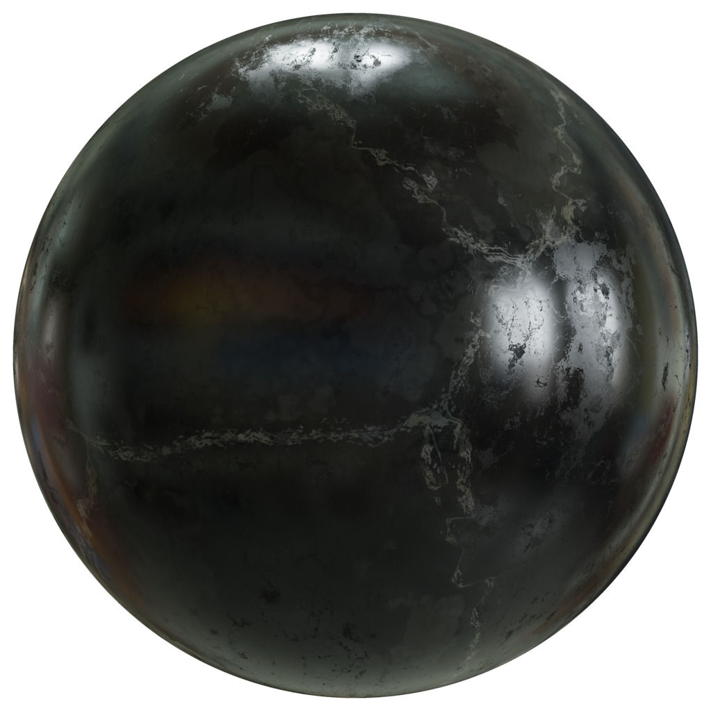 Carbon Marble Black Night Panel 63