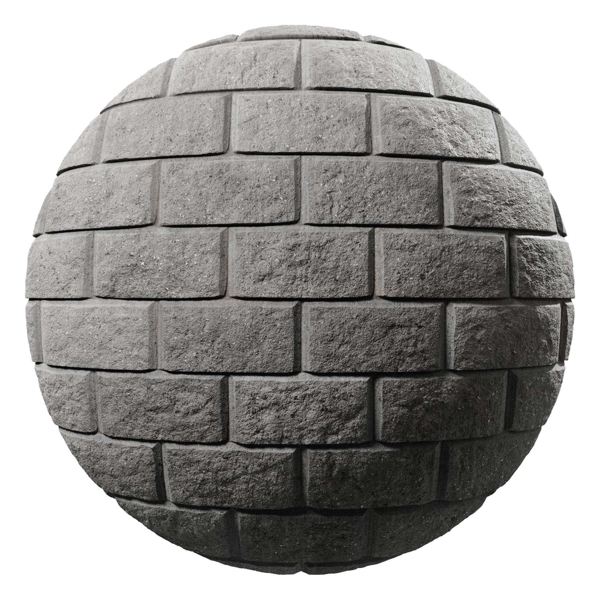 Carbon Concrete Brick Blocks Chamfer Panel 62