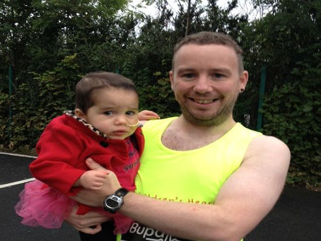 Heart transplant tot’s dad does Great North Run for charity – Daily Record