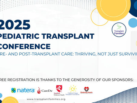 Thank You For a Successful 2025 Pediatric Transplant Conference