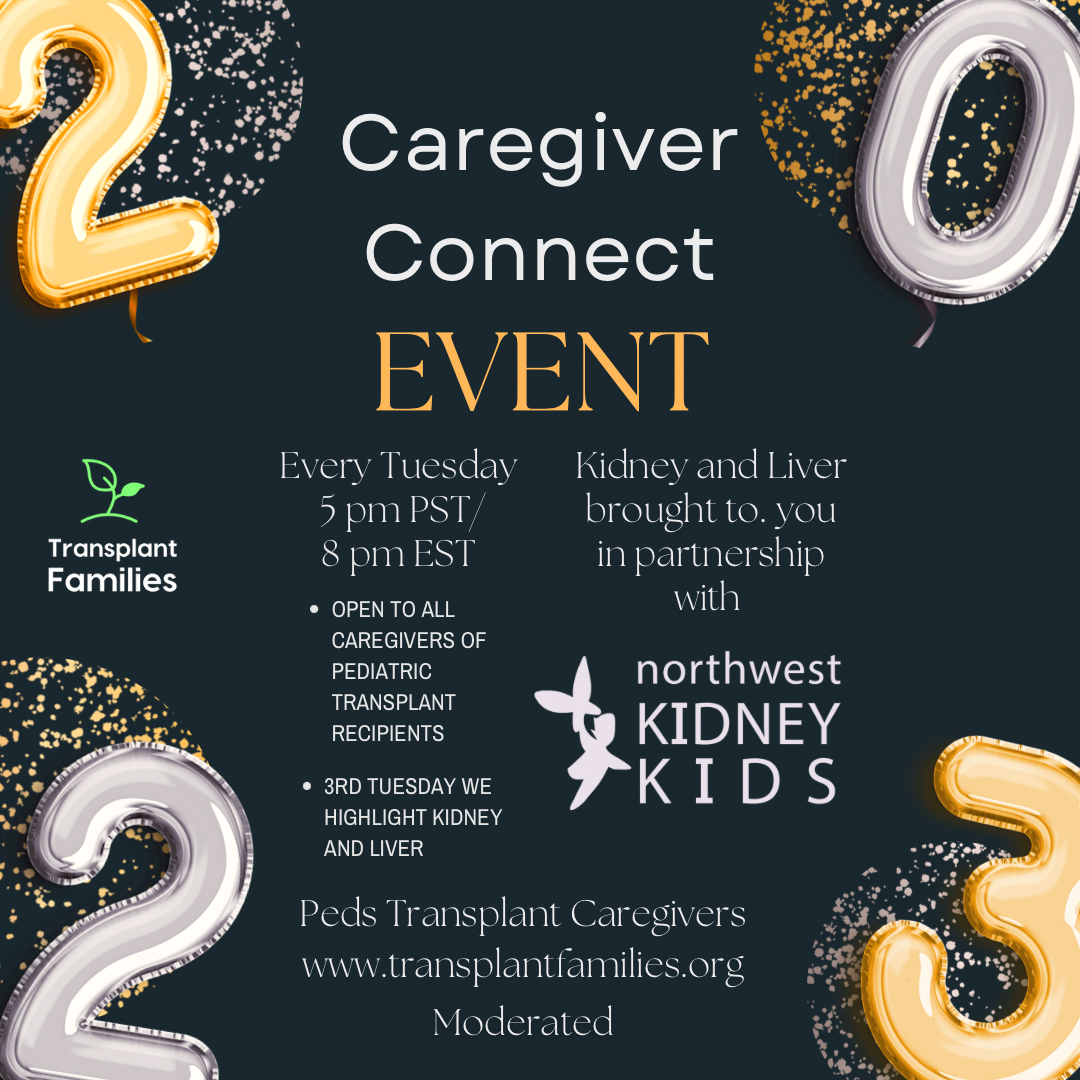 Caregiver Connect Kidney and Liver connect sponsored by Northwest
