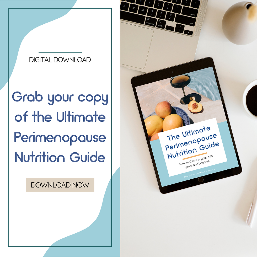 Thumbnail: The Ultimate Perimenopause Nutrition Guide