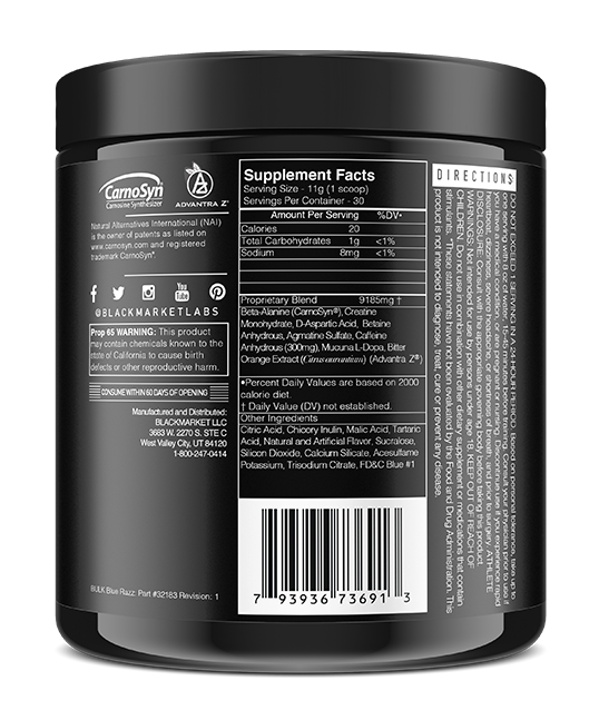 Blackmarket Adrenolyn Bulk | nutritionstation