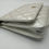 Thumbnail: Chanel Matelasse Chain Wallet Leather White Iridescent