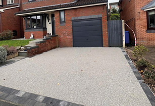 Resin driveway in manchester