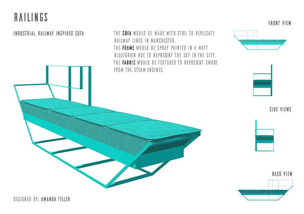 Industrial Sofa Design