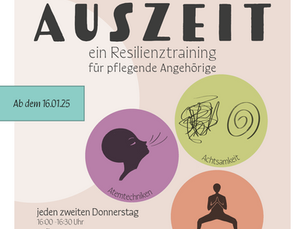 „Meine kleine Auszeit“ - Resilienztraining für pflegende Angehörige
