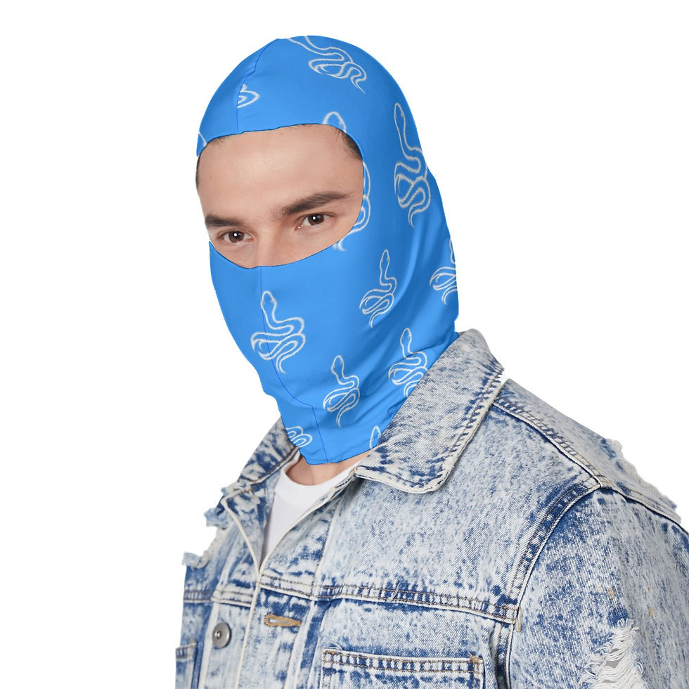 Thumbnail: Egoh Balaclava Face Mask VS1- Electric Blue