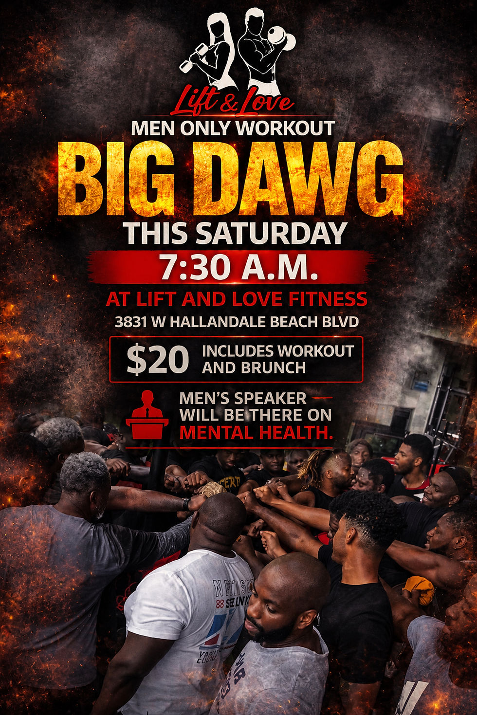 BIG DAWG WORKOUT & BRUNCH Father’s Day Edition