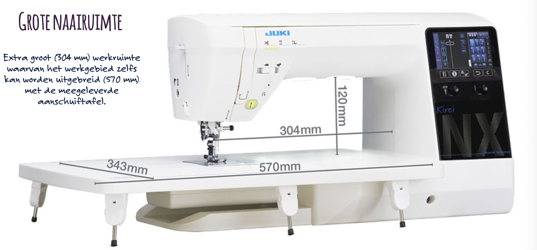 Juki HZL NX7 MertensServiceCenter