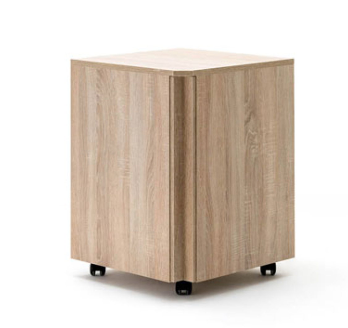 RMF hoekmeubel 37.66 BASE CORNER met wielen