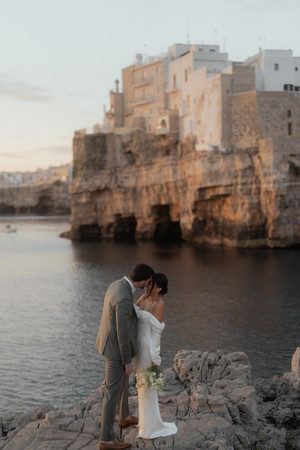 Intimate Ceremony Elopement Italy Photographer