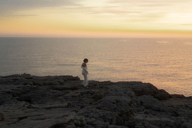 Sunrise ceremony elopement at Puglia Italy