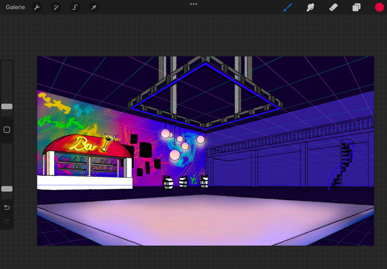 Itération du Level Art "Boite de nuit"