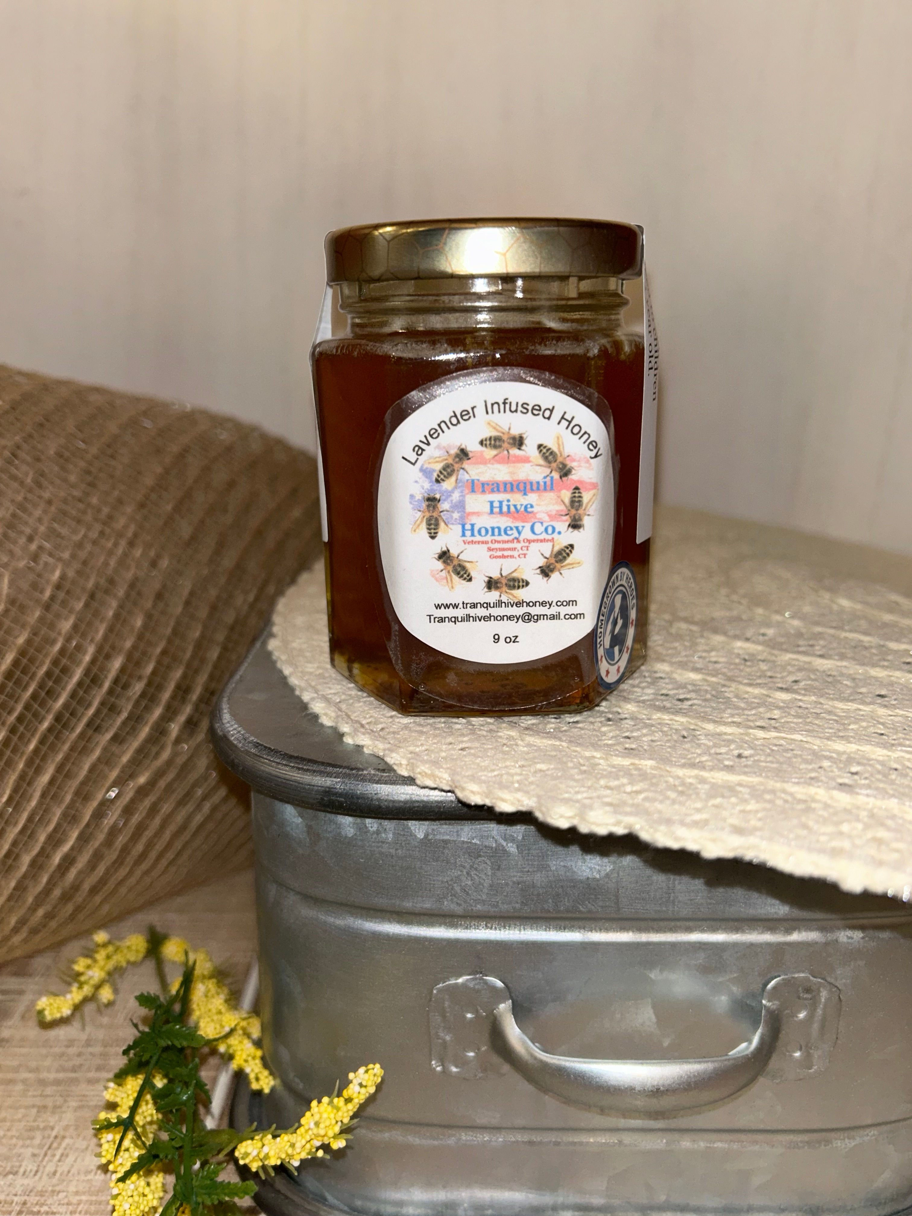 Lavender Infused Honey