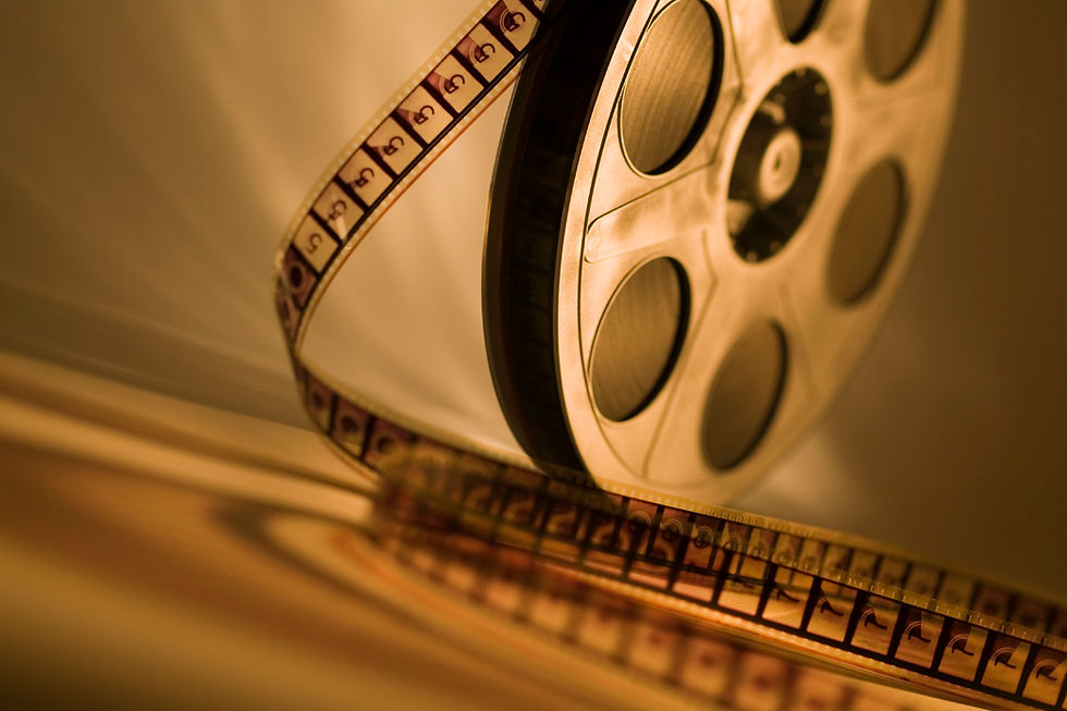 Film Reel Close-Up