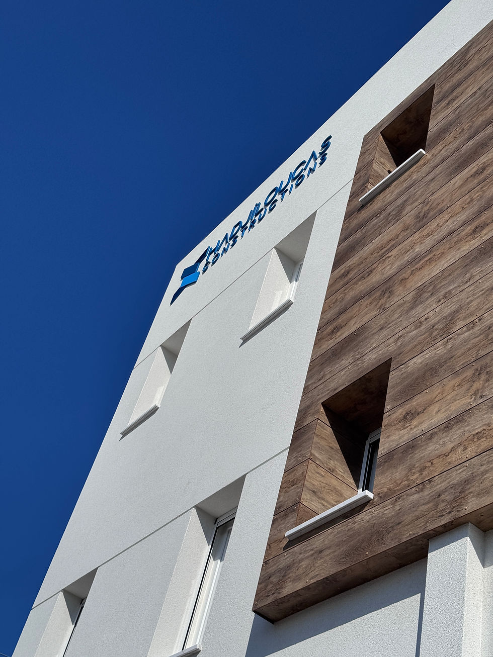 Hadjiloucas Constructions Headquarters Tseri Nicosia building