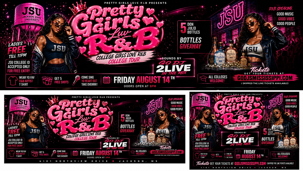 Pretty Girls Luv R&B(College Girls Luv R&B Tour)Jackson State Uni