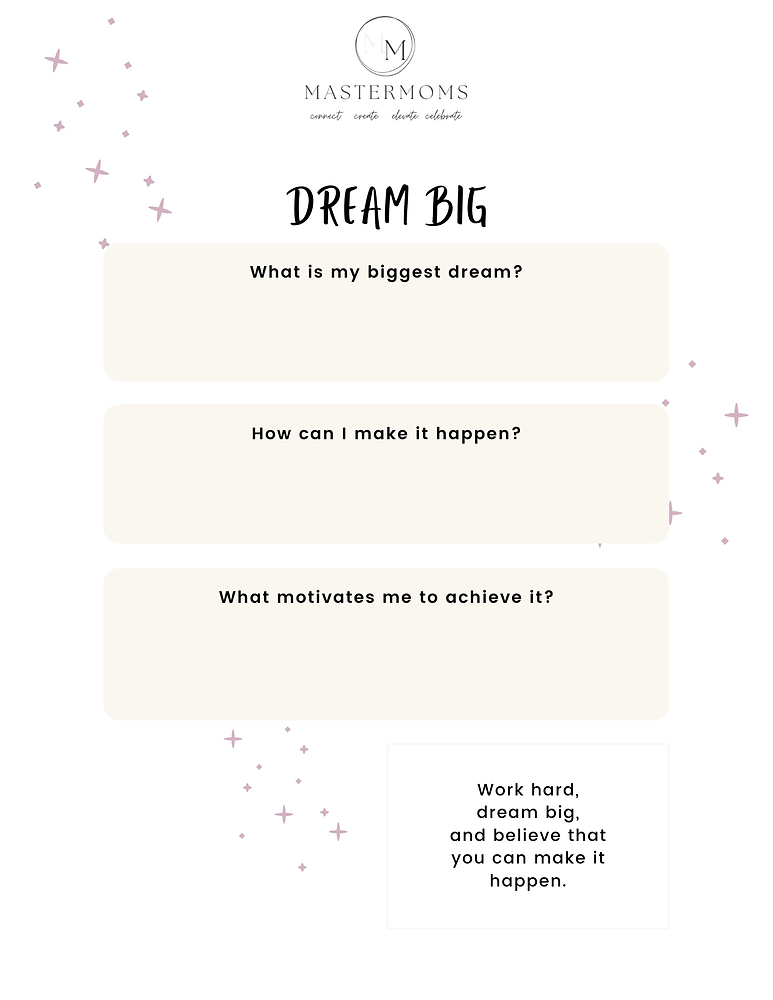 dream-big-worksheet