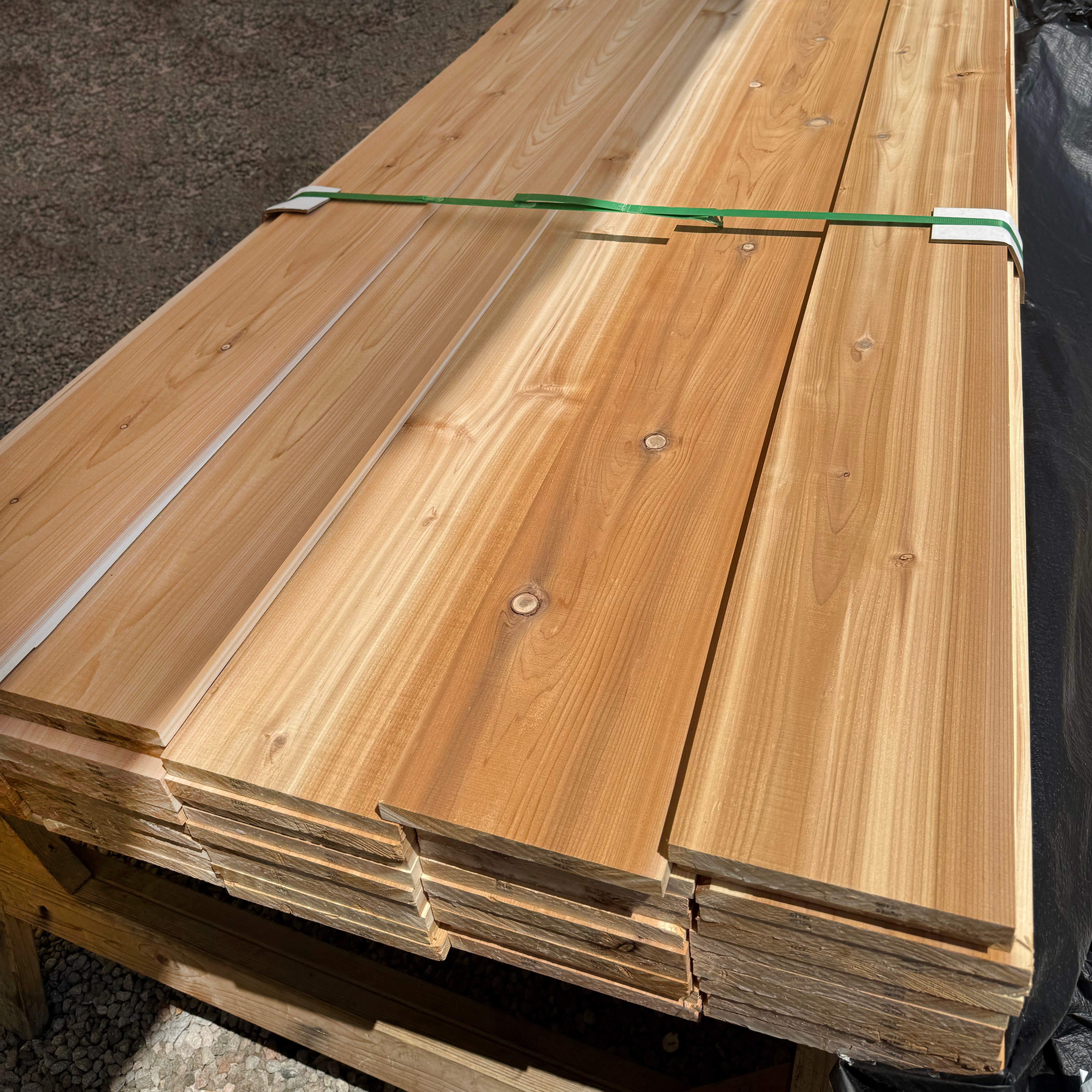 1x8 Cedar - Tight Knot Grade — product view 1