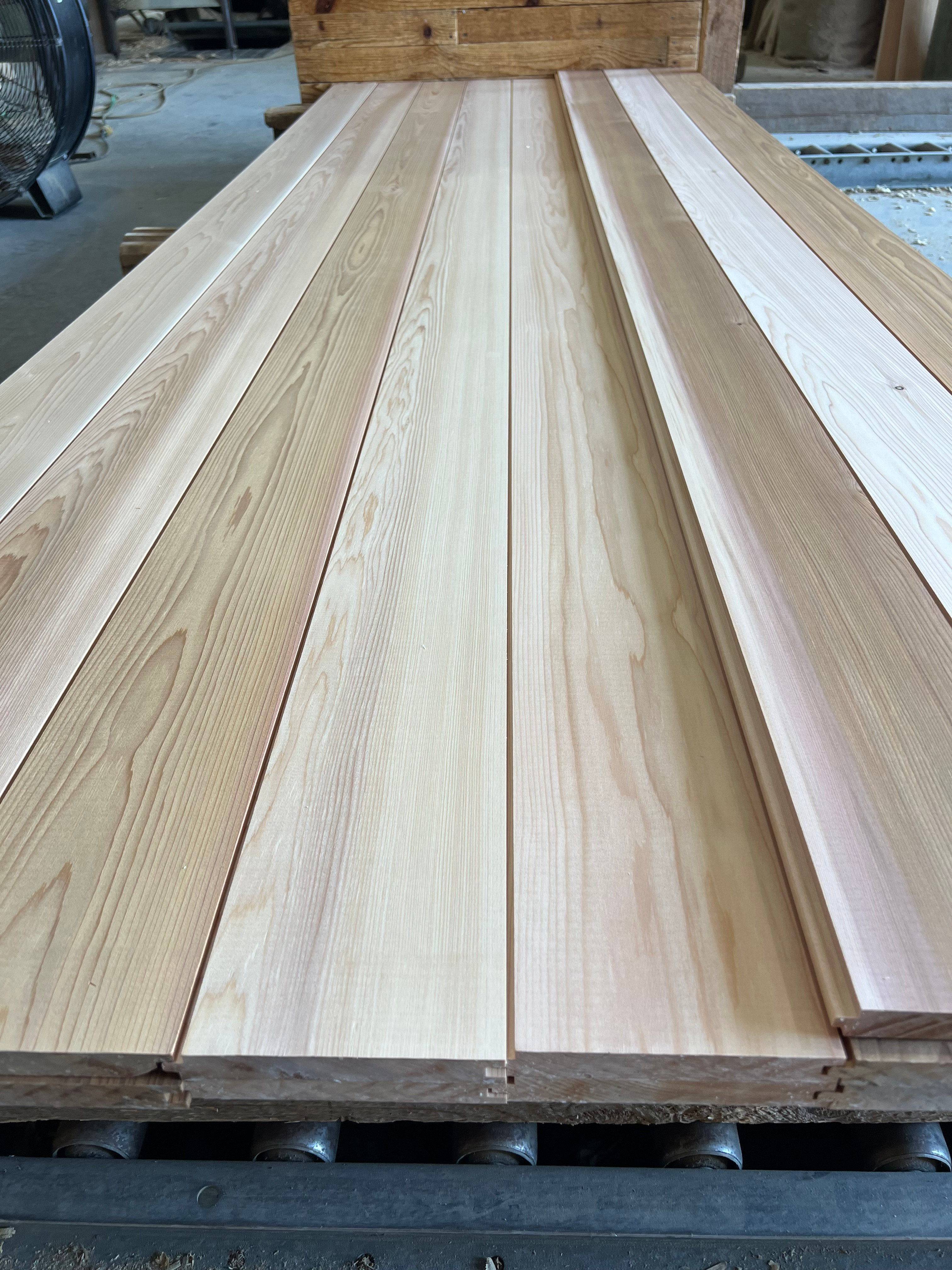 1x6 Clear Cedar Nickelgap — product view 3