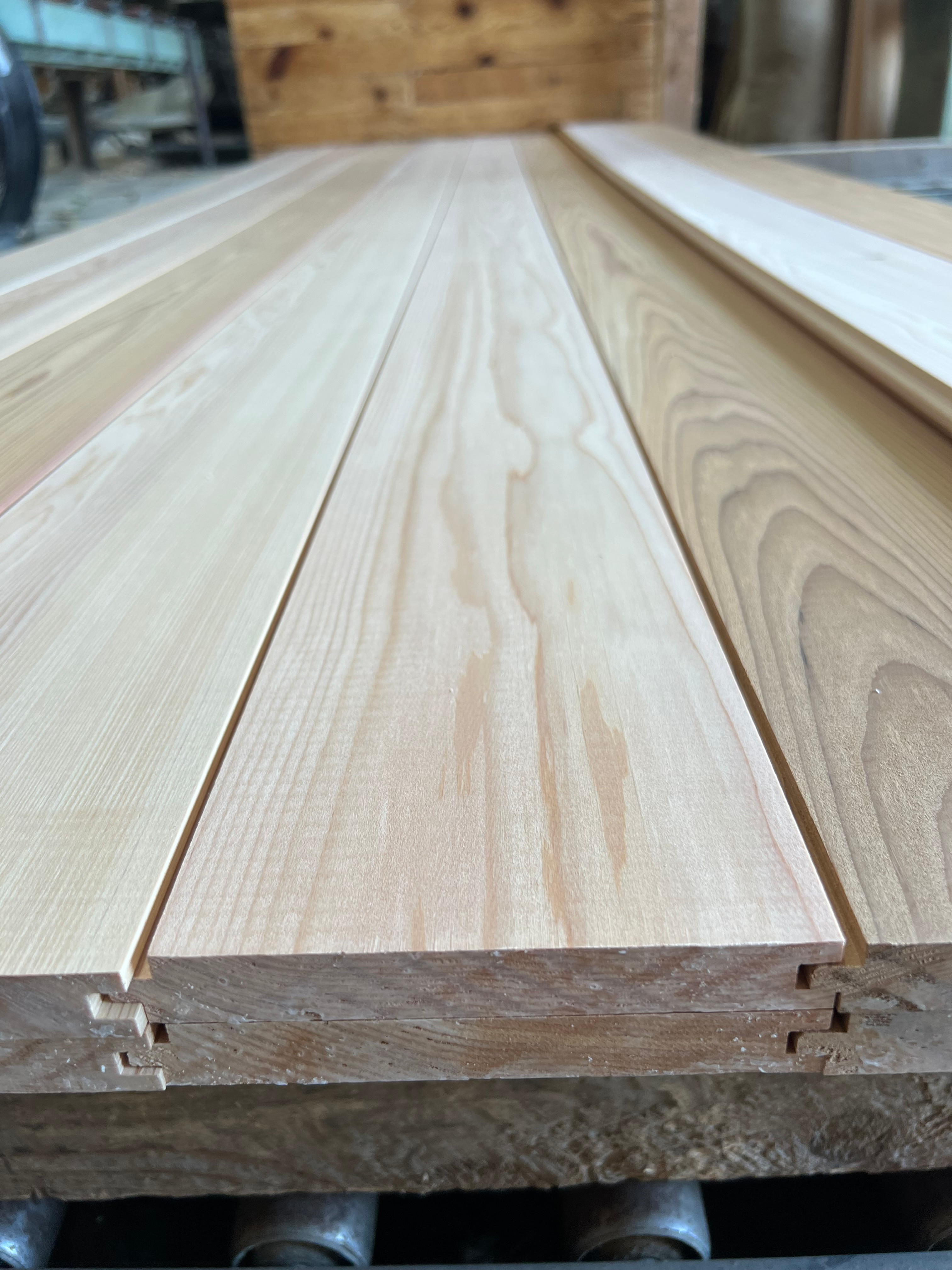 1x6 Clear Cedar Nickelgap — product view 1