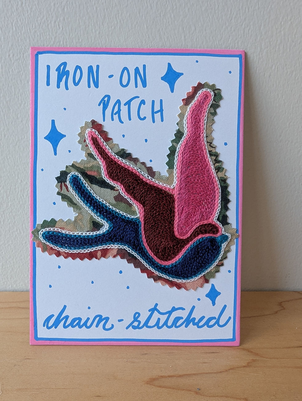 Thumbnail: 5'' Swallow Iron on Patch