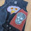 Thumbnail: Black Patched Denim Vest (XL)