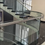 Thumbnail: Modern Steel & Glass Curved Stair Railing