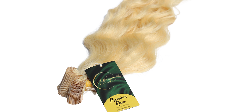 Raw Cambodian Natural Blonde Wavy (613) Tape-Ins