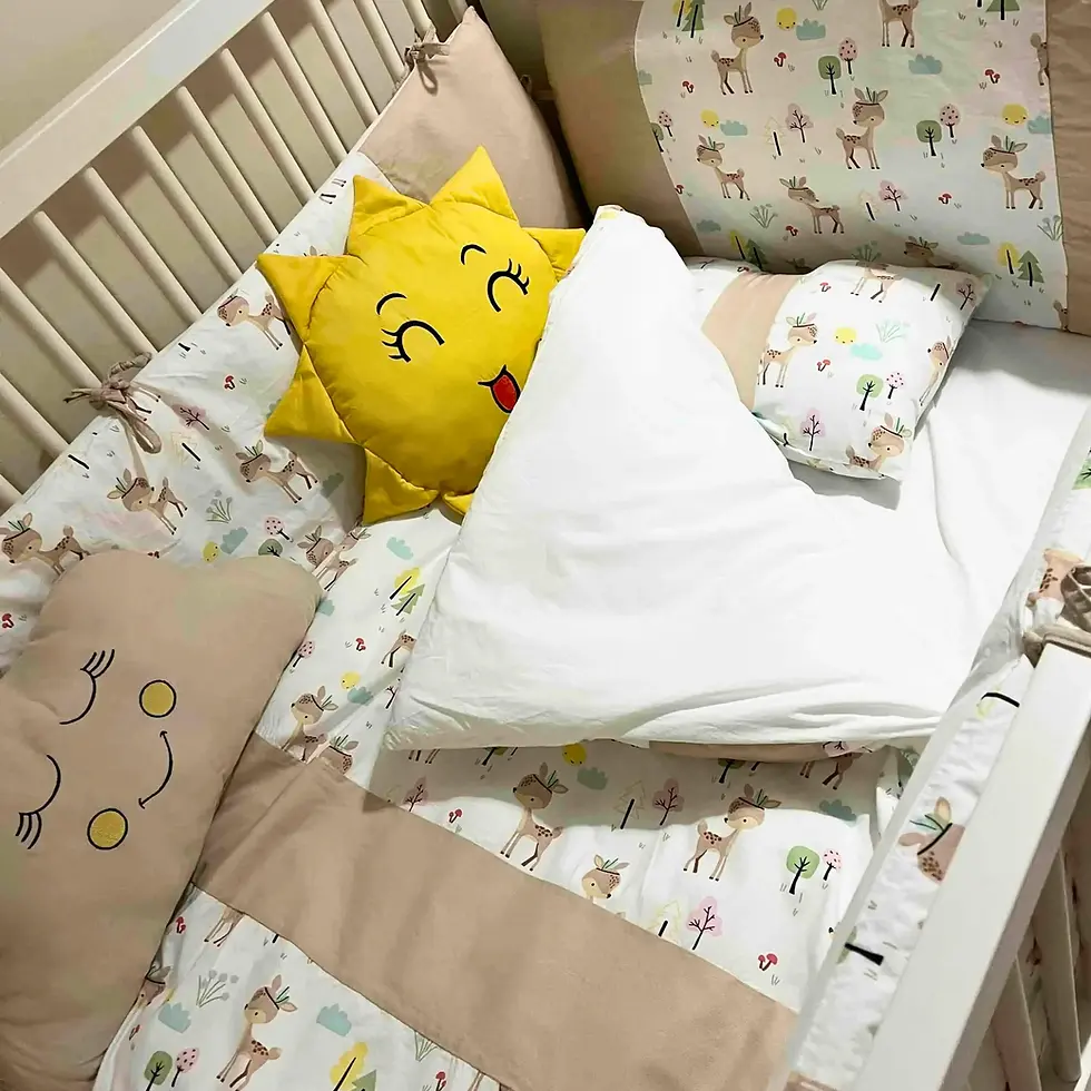 Bebek uyku seti nevresim takımı kista baby