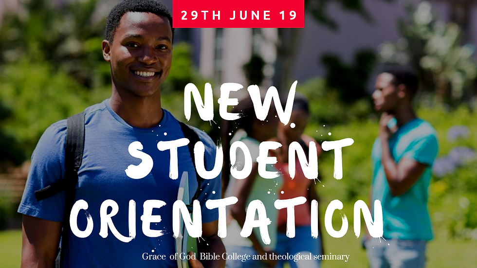 New Student Orientation
