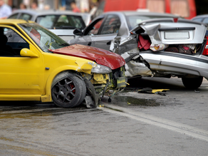 One Injured in Two-Vehicle Crash on Broad St