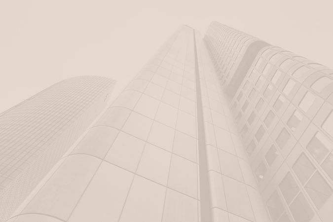 Skyscraper with square windows