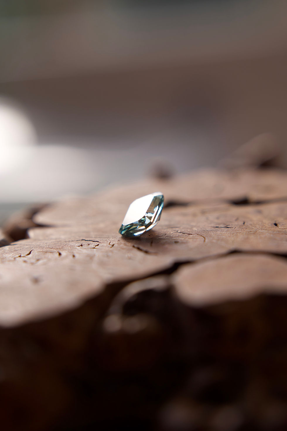 Miniaturbild: 4.26ct Green-Blue Radiant-Cut Diamond