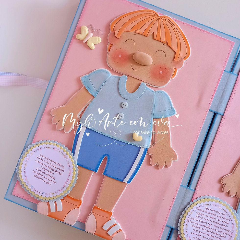 Miniatura: Ninguém é igual a ninguém Livro cenário - Apostila e arquivo digital
