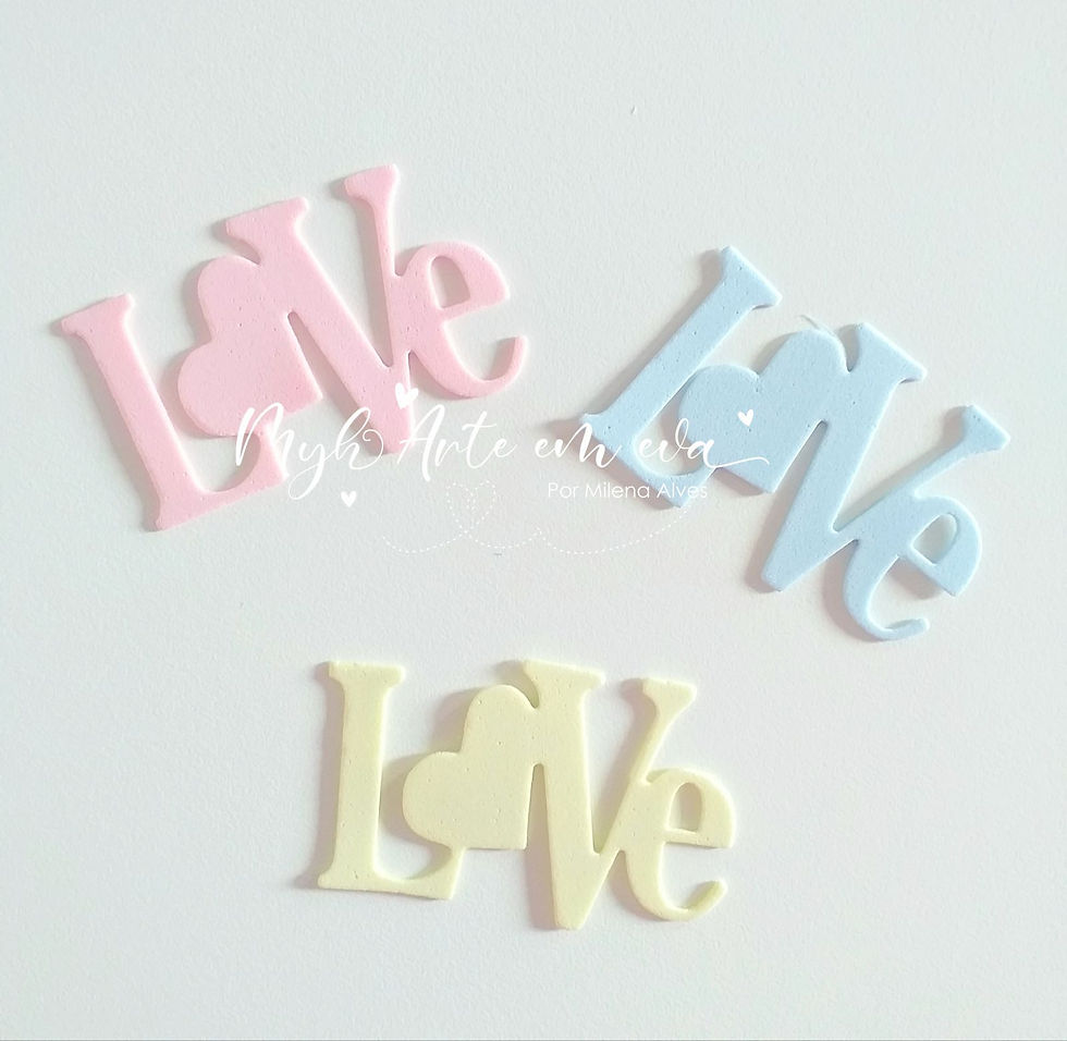 Miniatura: Aplique Love