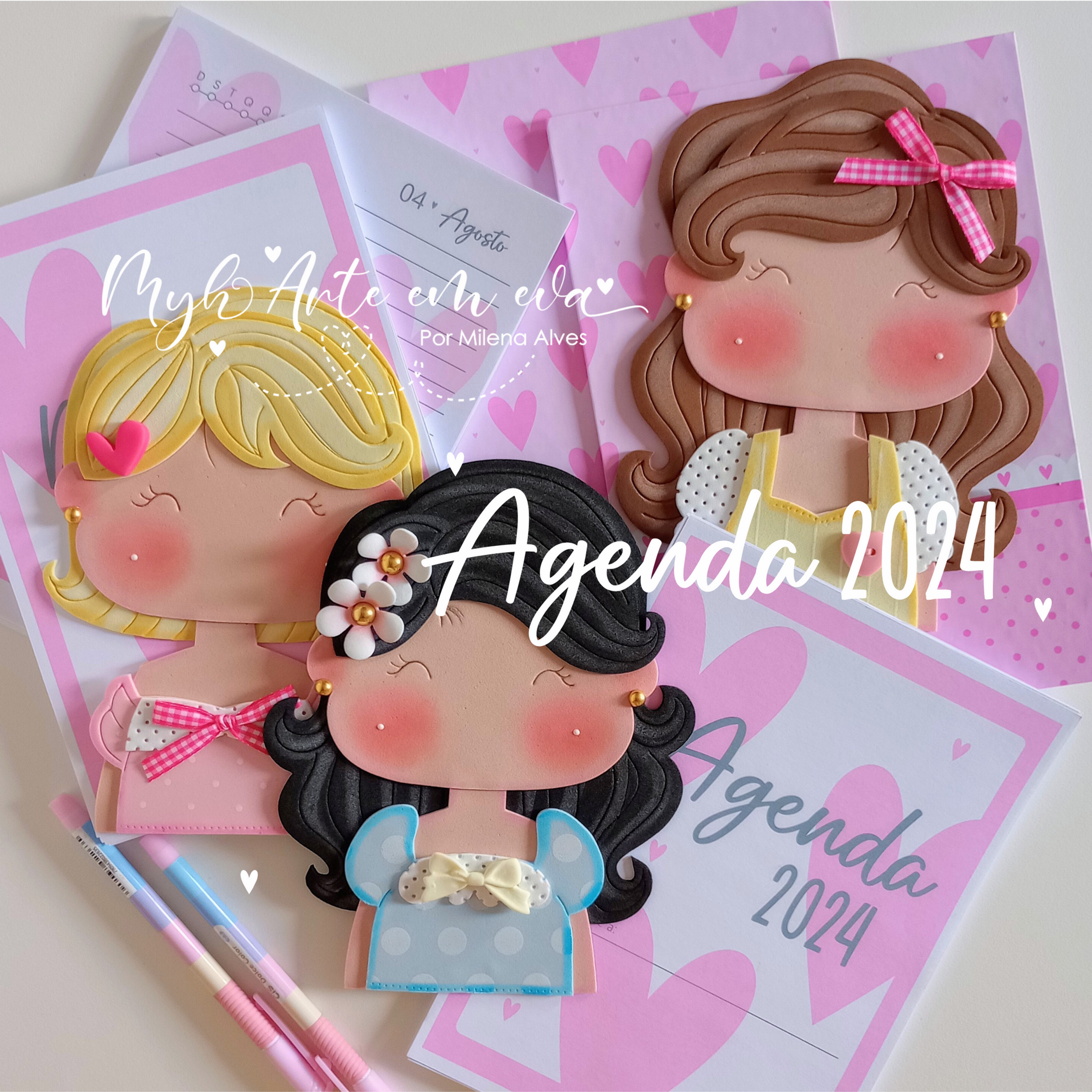 Agenda 2024 + BRINDE Coleção Começar com Amor - Apostila e arquivos digitais