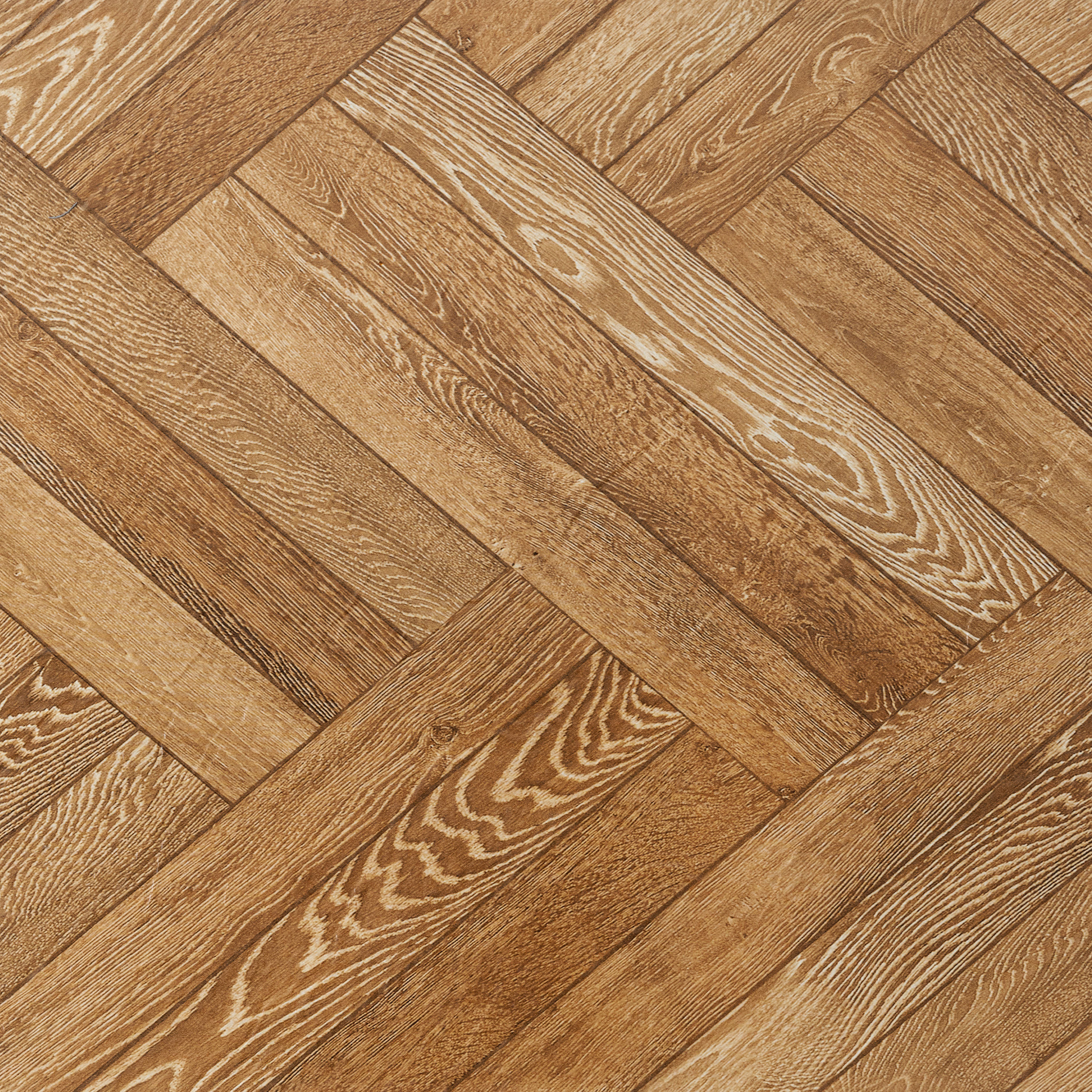 Retro 12x12 Self Adhesive Vinyl Floor Tile - Blonde Herringbone