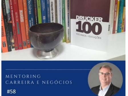 "Conhecimento precisa ser aprimorado, desafiado e evoluir, permanentemente, sob pena de se evaporar". Peter Drucker #mentoringcarreiraenegocios
