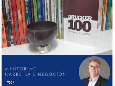 "Jamais confie em alguém que nunca cometeu erros". Peter Drucker #mentoringcarreiraenegocios
