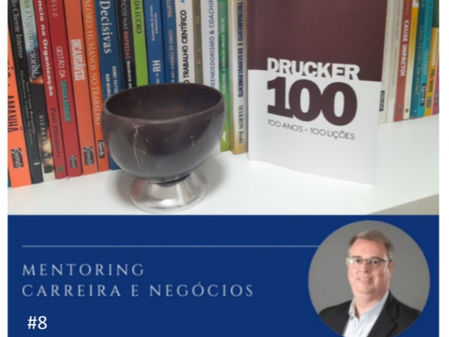 "Existe o risco que você não pode jamais correr; e existe o risco que você não pode deixar de correr". Peter Drucker