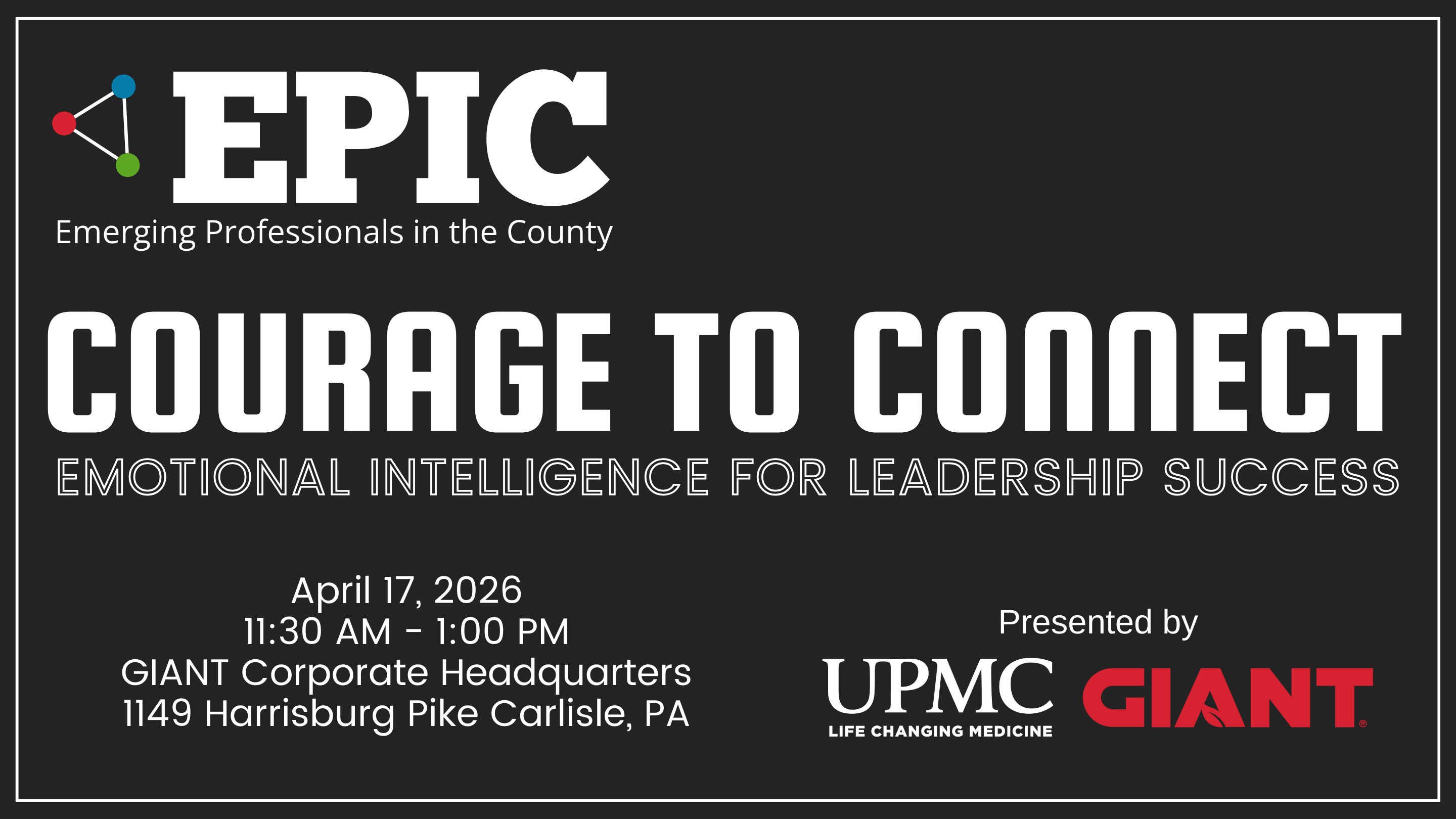 Professional Development - E.P.I.C. Courage to Connect