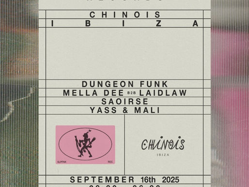 SlapFunk Records one-night underground showcase at Chinois Ibiza Tuesday 16th September