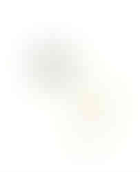 Close-up photo of Cusuti polished stainless steel nose ring with a classic geometric design .